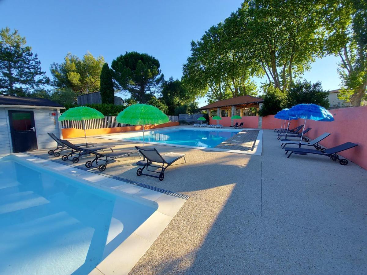 Camping le Pré Saint André Souvignargues Eksteriør billede