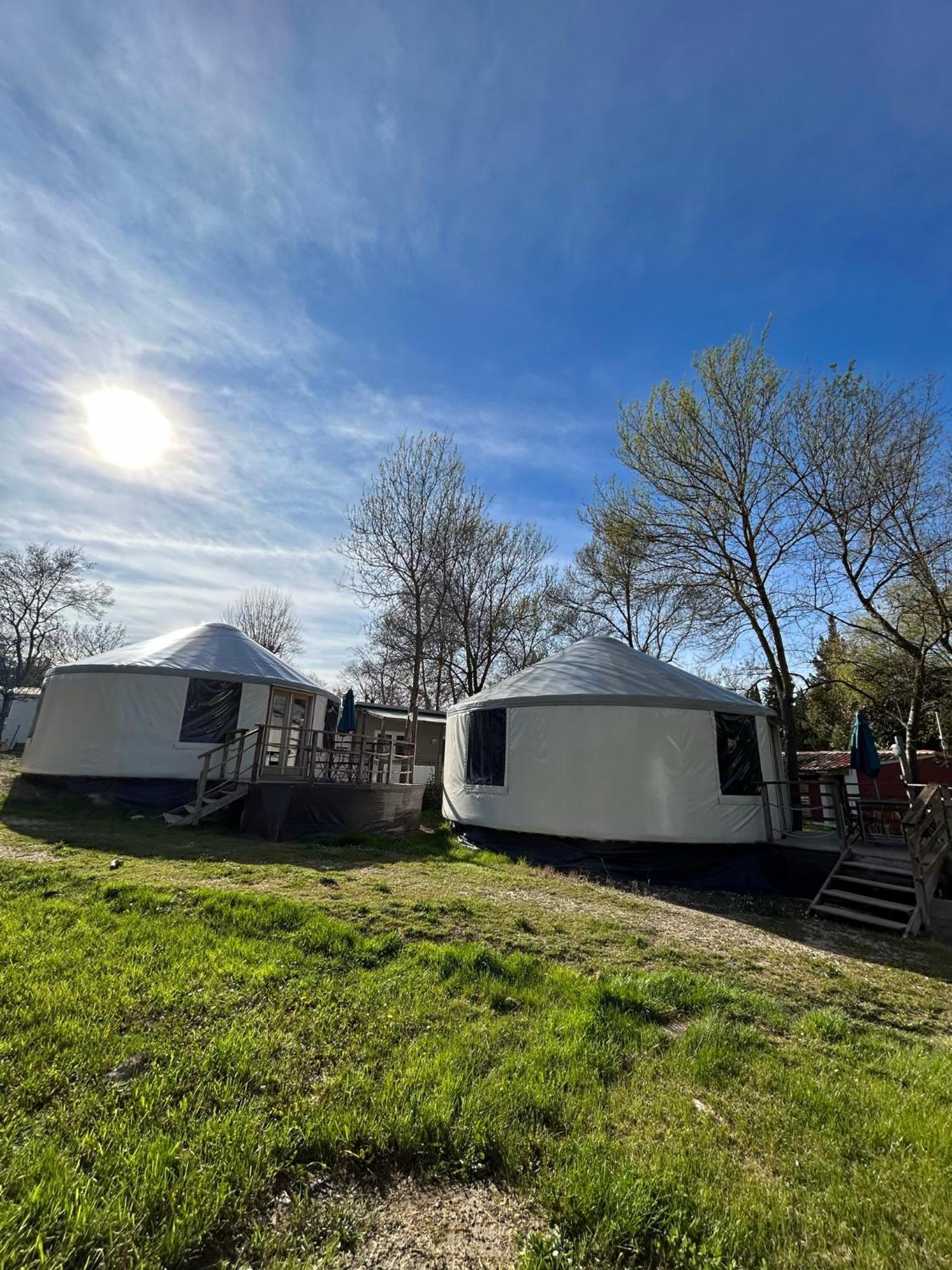 Camping le Pré Saint André Souvignargues Eksteriør billede