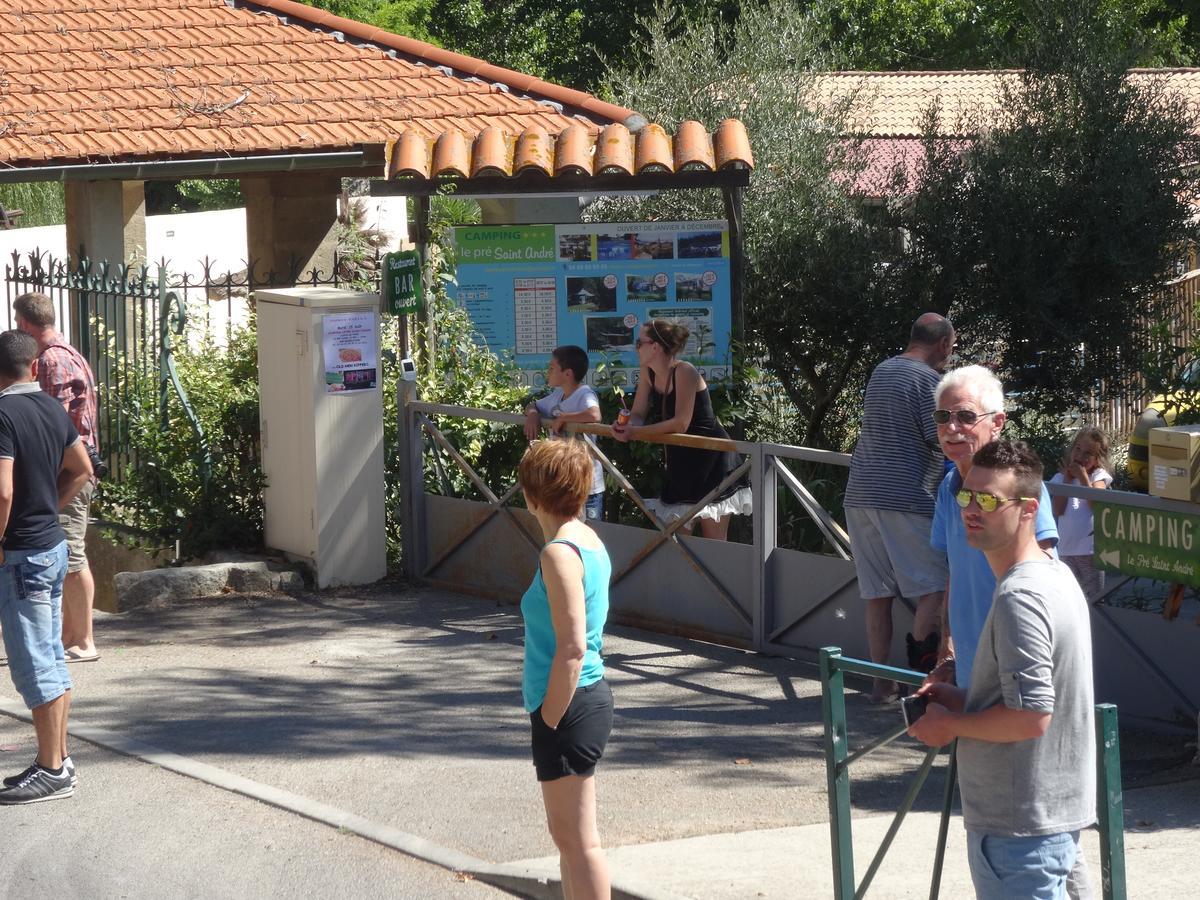 Camping le Pré Saint André Souvignargues Eksteriør billede